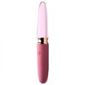 10X Rosé Dual Ended Smooth Silicone and Glass Vibrator - Image 4